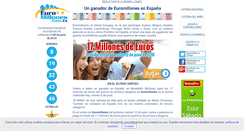 Desktop Screenshot of euromillones.com.es